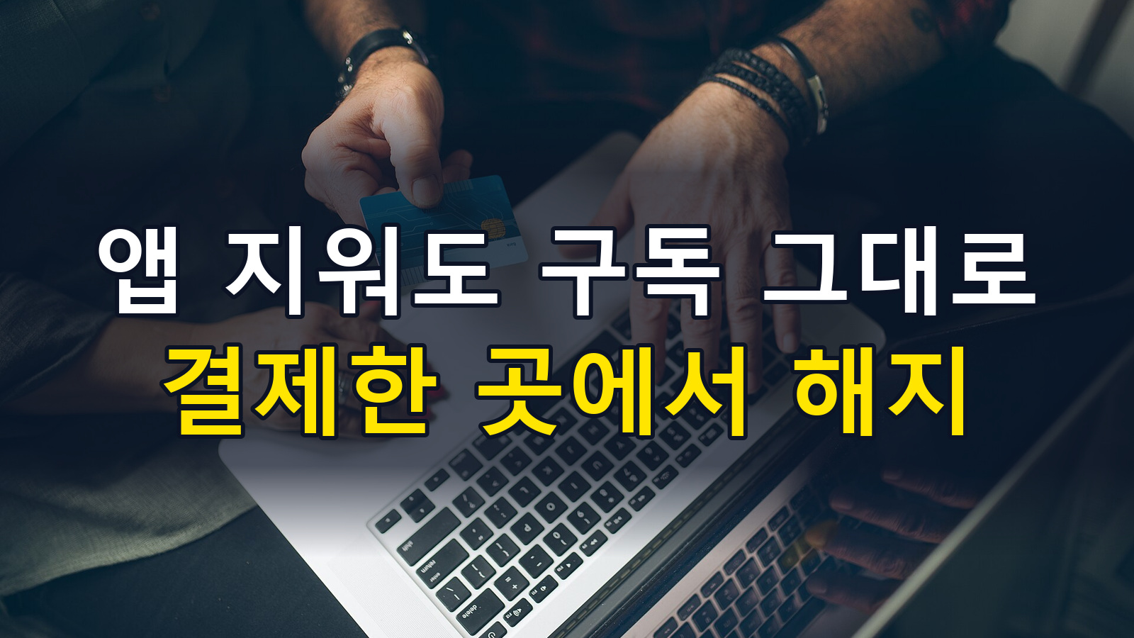 내 유료 구독 찾기와 해지 방법｜Apple·Google Play·어카운트인포 조회 범위